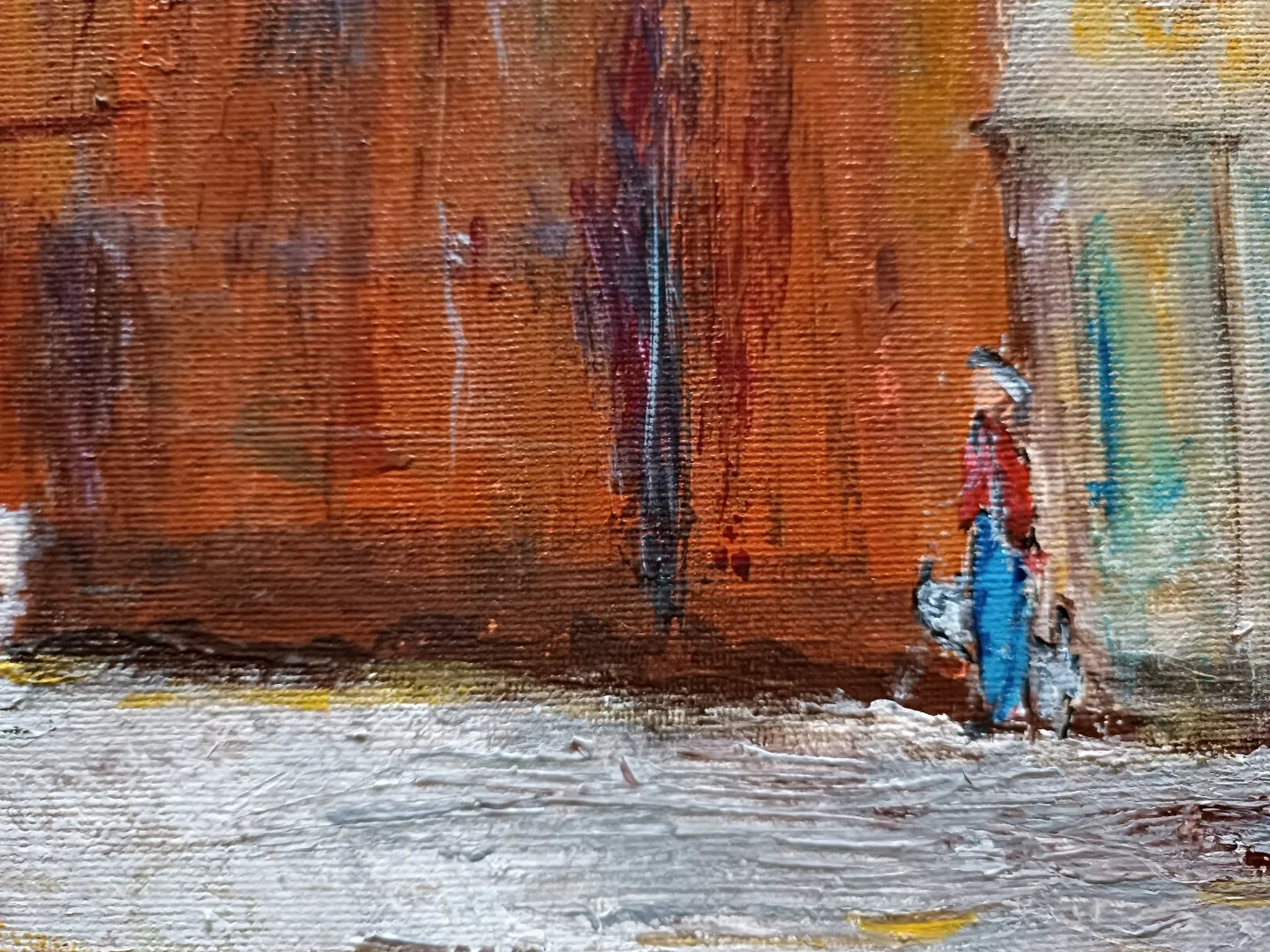 Sunday Street in the Mediterranean