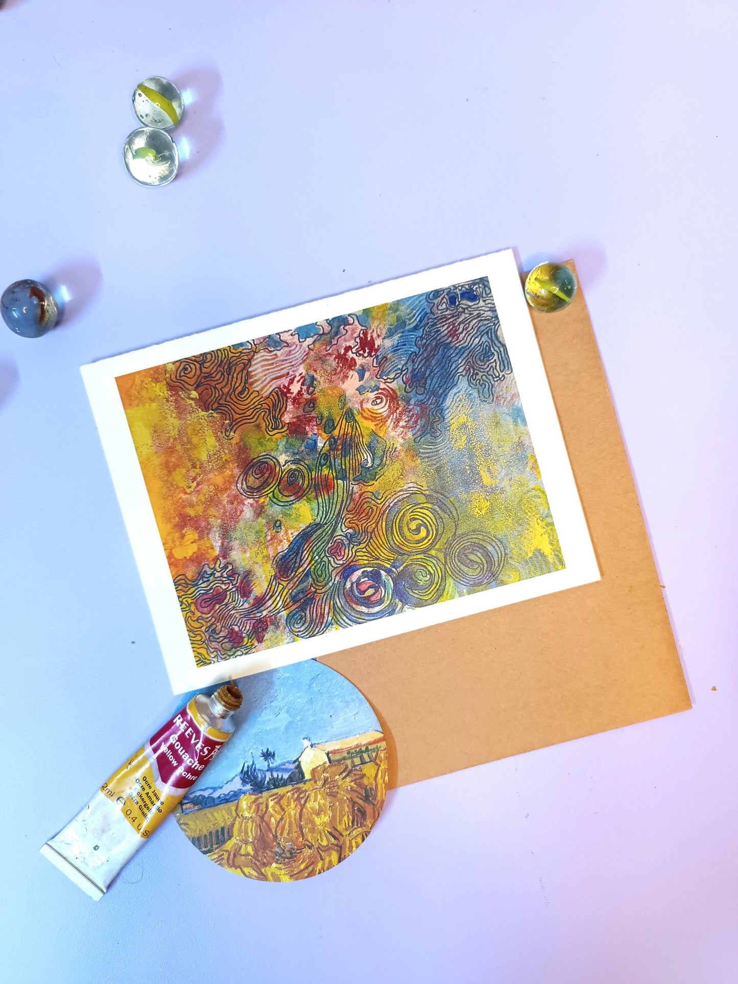 Abstract - Greeting Card