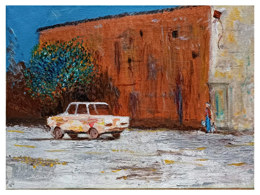 Sunday Street in the Mediterranean