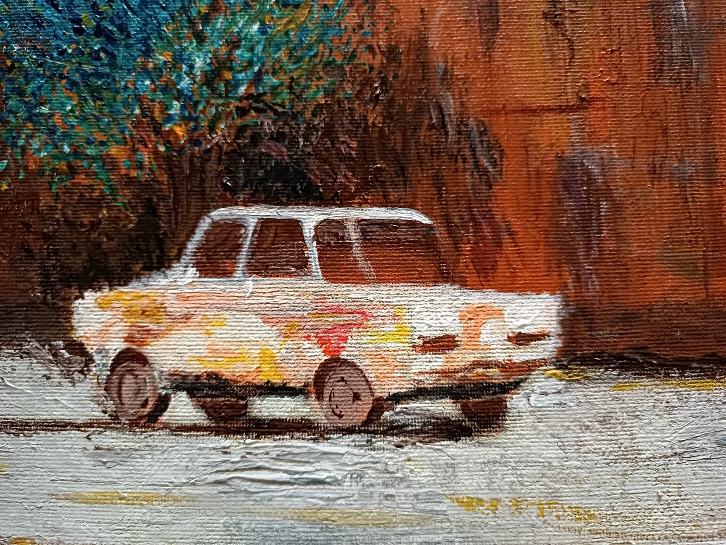 Sunday Street in the Mediterranean