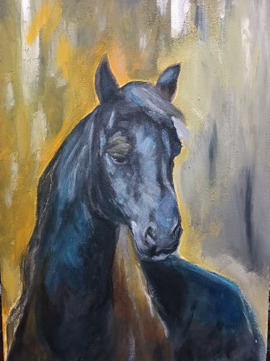 Gentle Giant - Horse Portrait