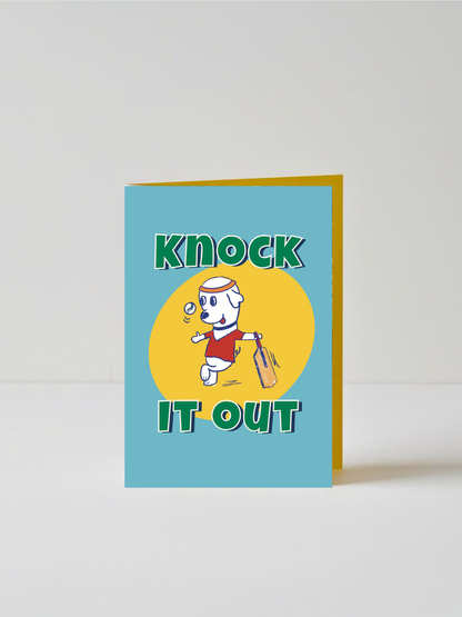 Knock it out - Greeting Card