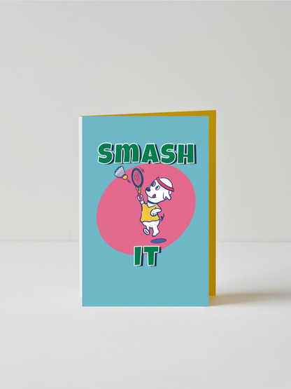 Smash it - Greeting Card