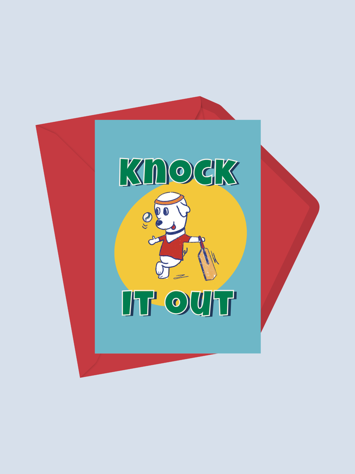Knock it out - Greeting Card