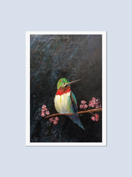 Babloo in the Moonlight - Art Card