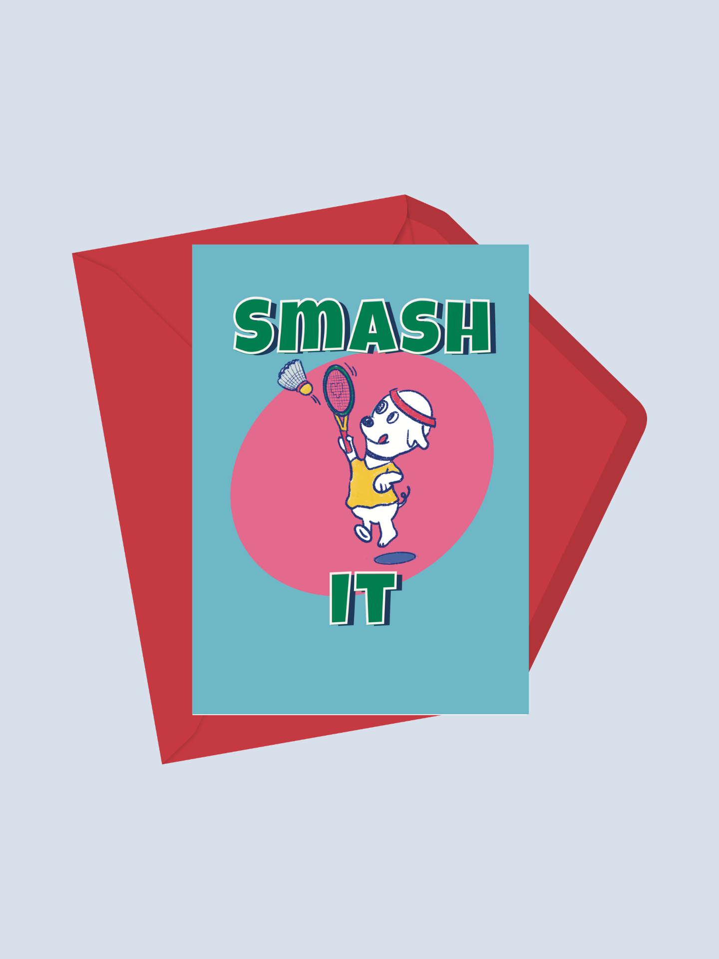 Sporty Series Greeting Card Set - Pack of 4