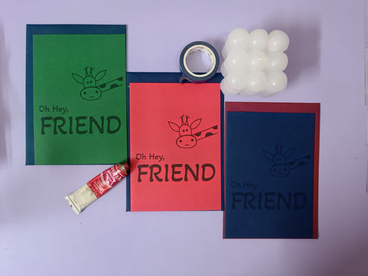 Hello Friend - Greeting Card